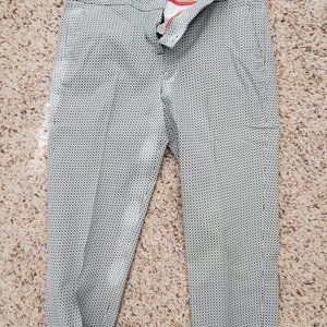 B&W pleated pants